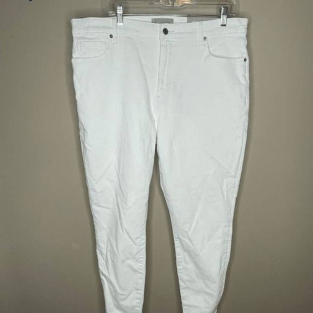 Everlane White The Curvy‎ High Rise Skinny Jeans Sz 35